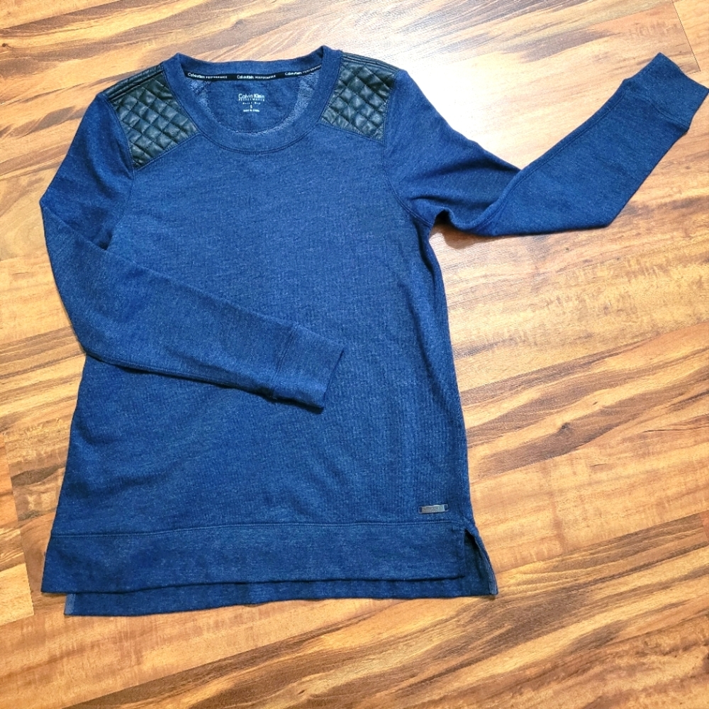 Calvin Klein Performance crewneck/pullover Navy blue size small